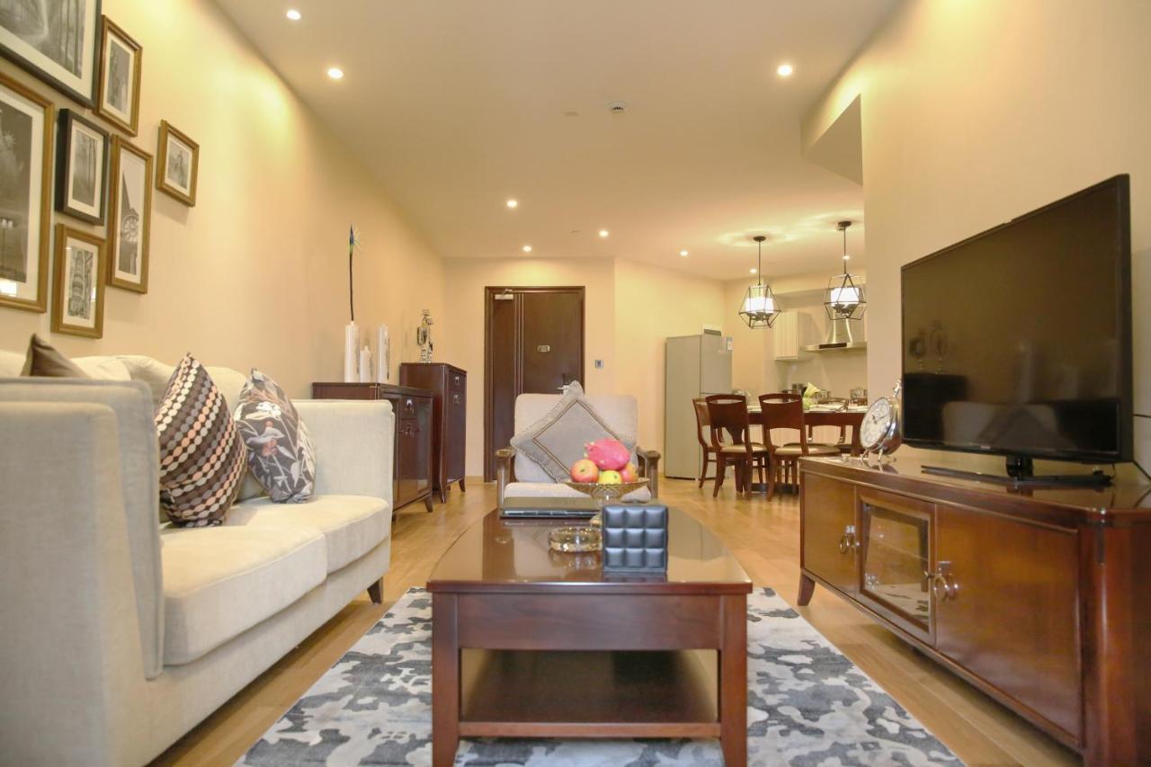Green Court Residence Jinqiao Diamond Sanghaj Kültér fotó