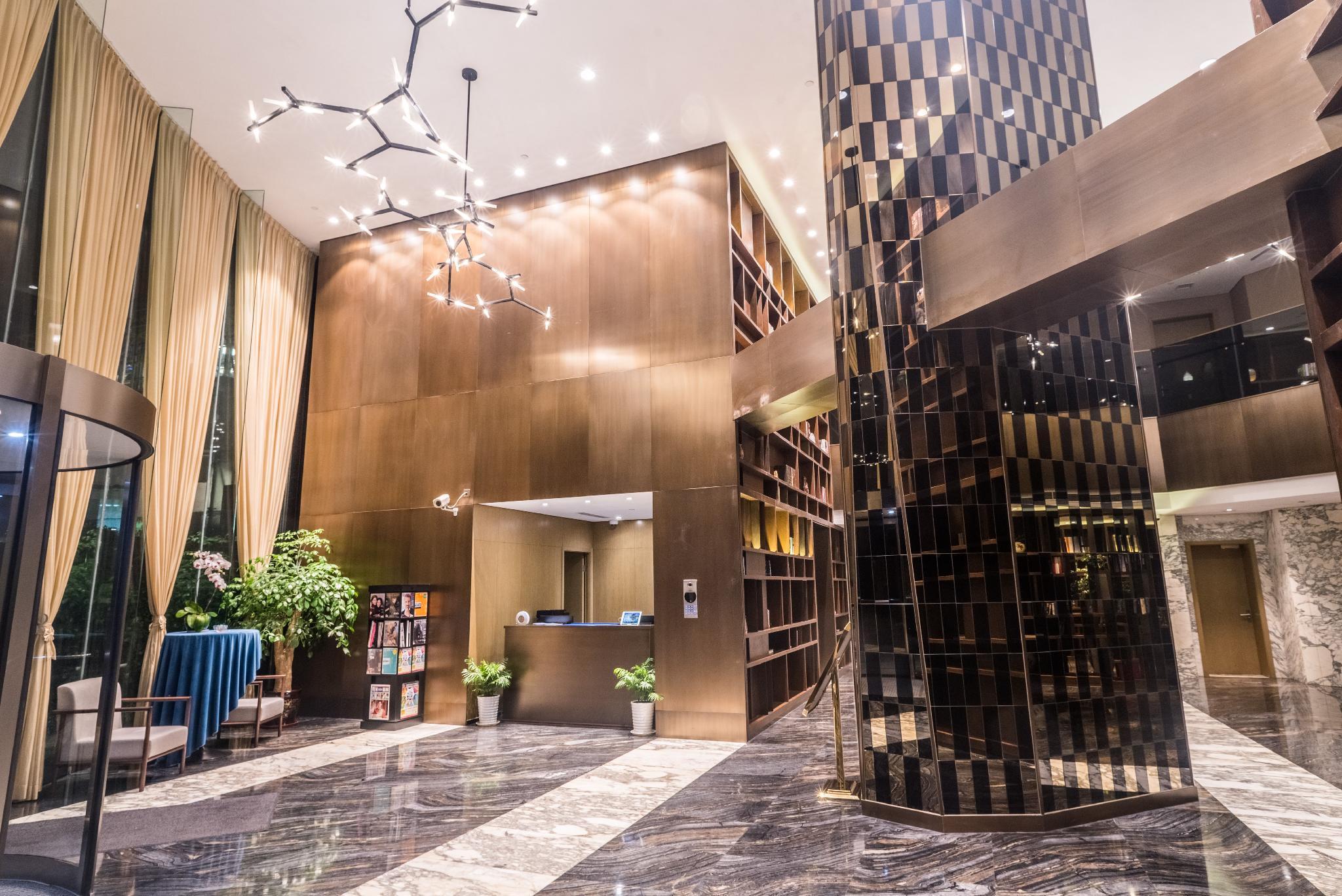 Green Court Residence Jinqiao Diamond Sanghaj Kültér fotó