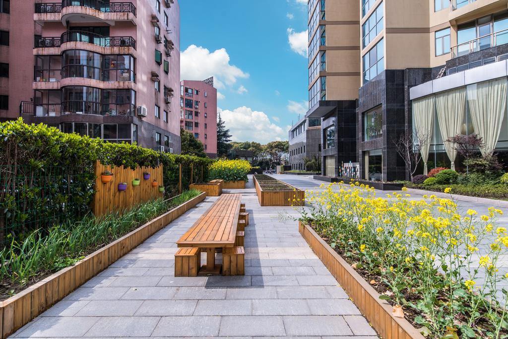 Green Court Residence Jinqiao Diamond Sanghaj Kültér fotó