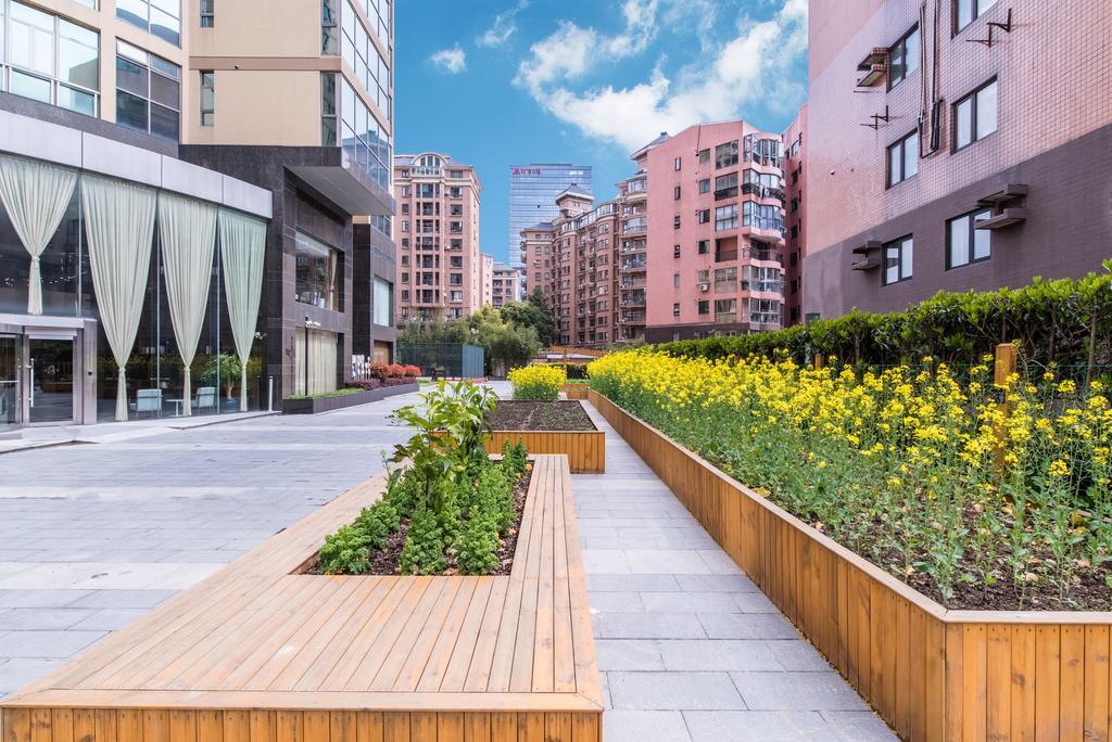Green Court Residence Jinqiao Diamond Sanghaj Kültér fotó