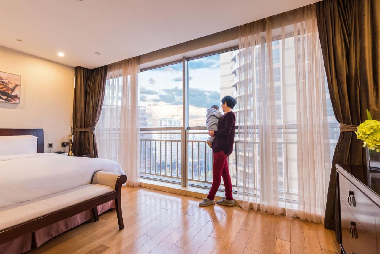 Green Court Residence Jinqiao Diamond Sanghaj Kültér fotó