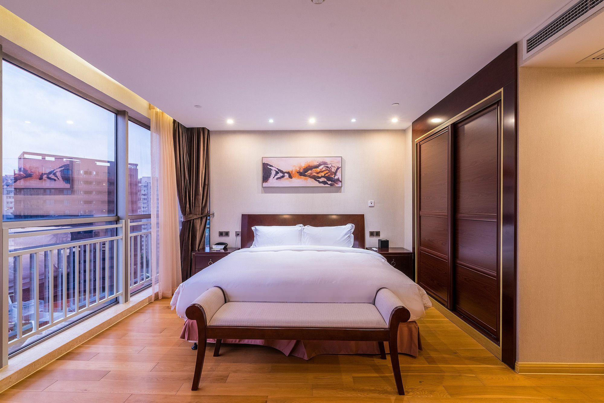 Green Court Residence Jinqiao Diamond Sanghaj Kültér fotó