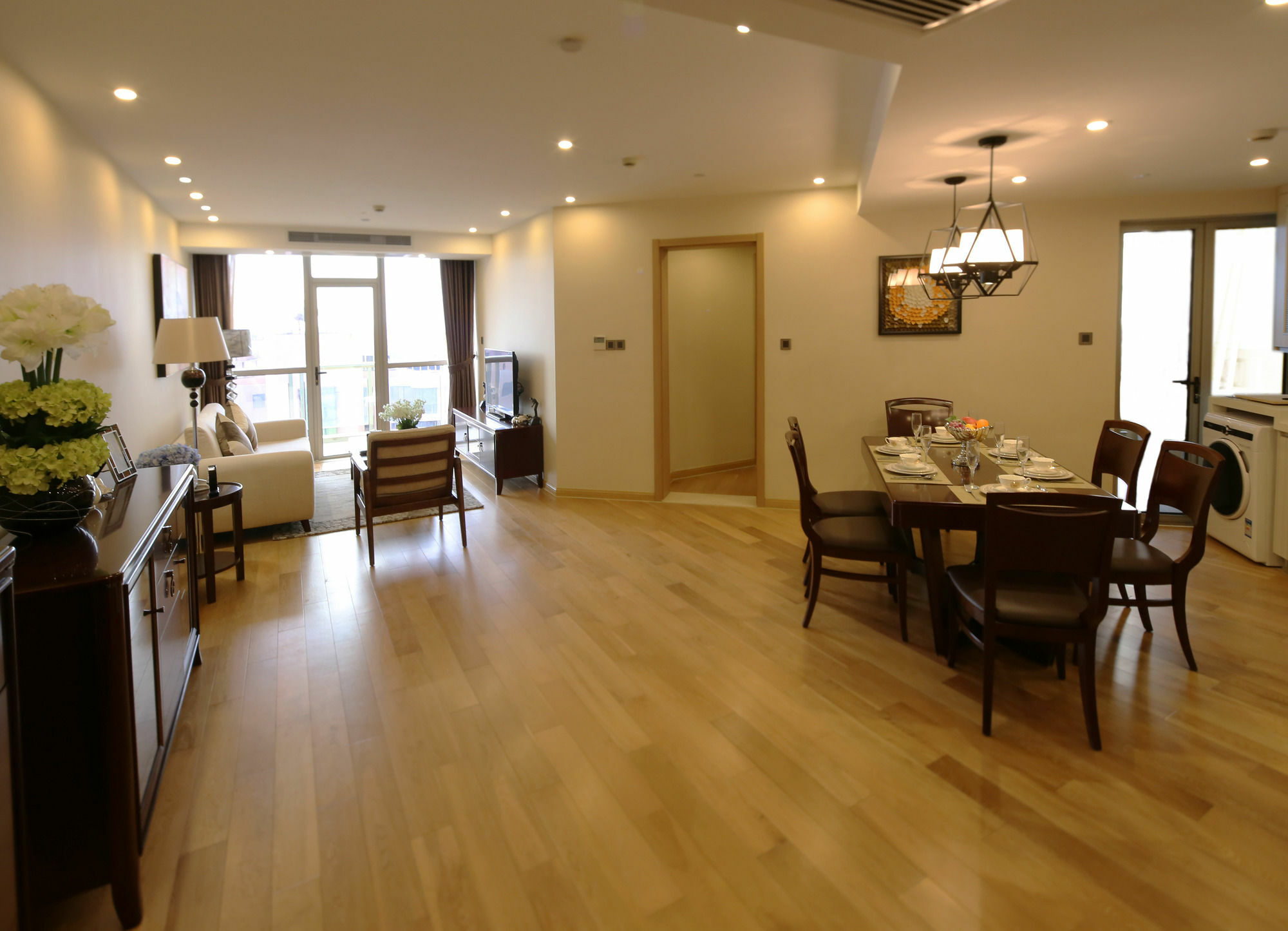 Green Court Residence Jinqiao Diamond Sanghaj Kültér fotó